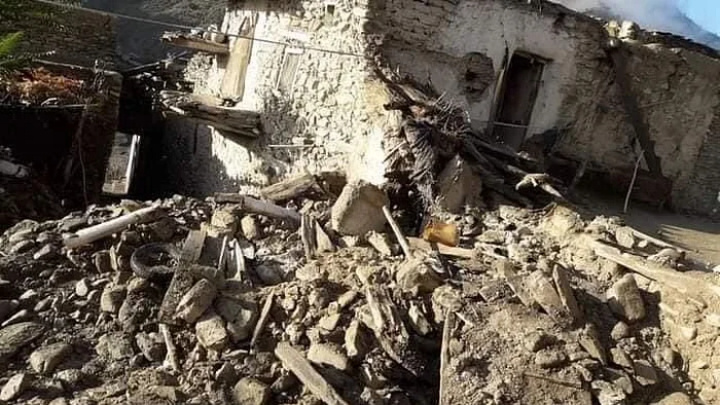 Earthquake of magnitude 6.1 rocked Afghanistan 