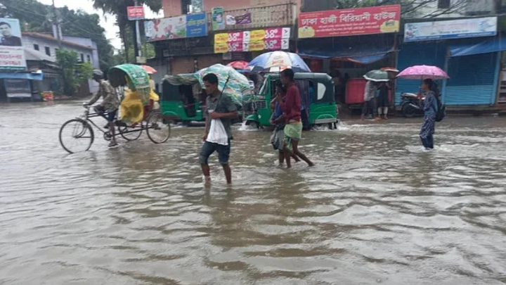 Water rising again in Sunamganj due to heavy rains