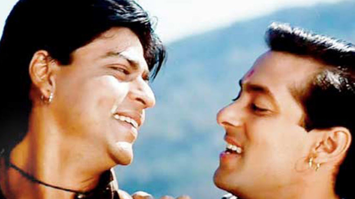 "Karan Arjun" sees Shah Rukh Khan and Salman Khan sharing screen space in lead roles first time