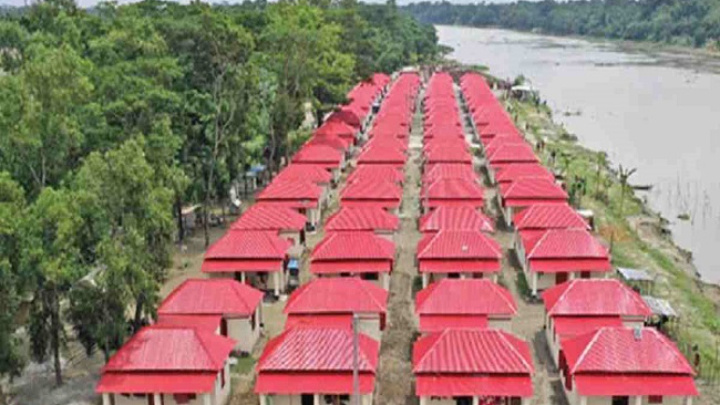 Panchagarh is the first homeless and landless free district of Bangladesh