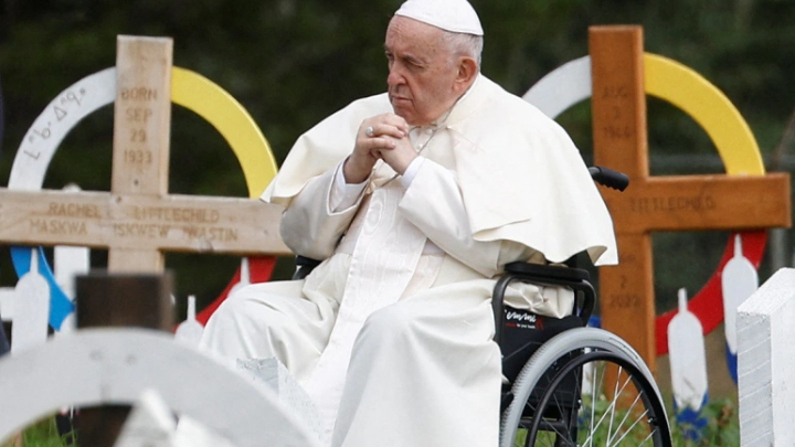 Pope apologises for ‘evil’ of Canada’s residential schools