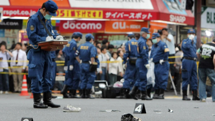 Japan executes prisoner who killed 7 in Tokyo street rampage