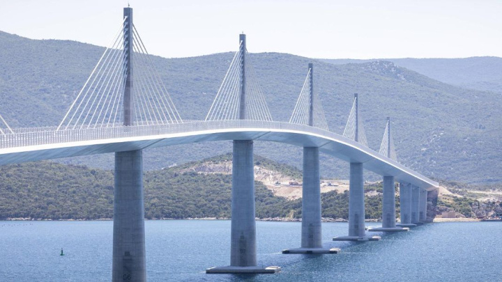 Peljesac bridge is one of the most significant events in Croatian history