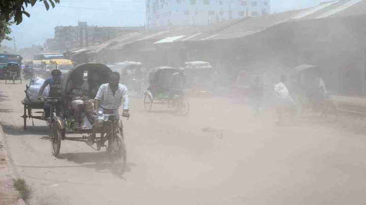 Dhaka ranks the third most polluted city in the world