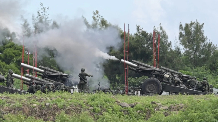 Taiwan’s army holds another live-fire drill 