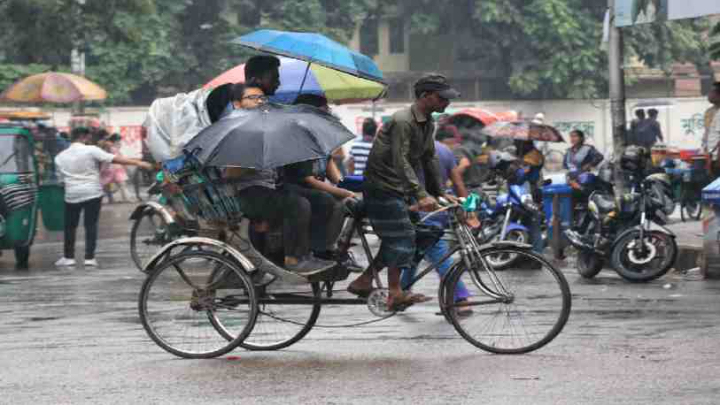 Showers across Bangladesh in the next 24 hours