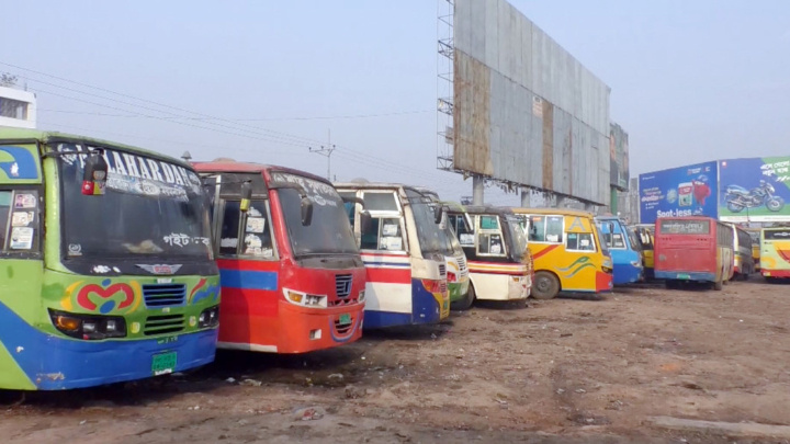 Bus services resume Sylhet-Mymensingh route