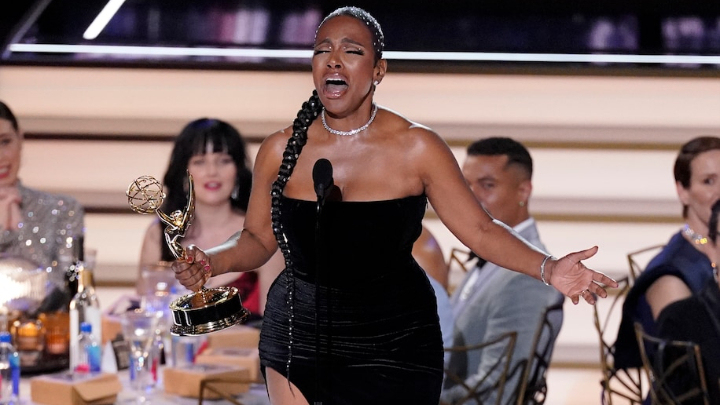 Emmy Moments: A winner's joy — in song — lifts Emmy night
