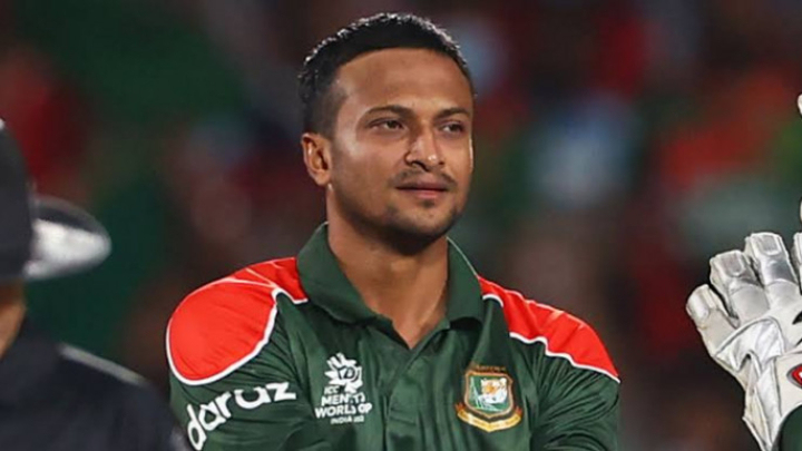 Shakib new no. 1 T20I all-rounder in ICC rankings