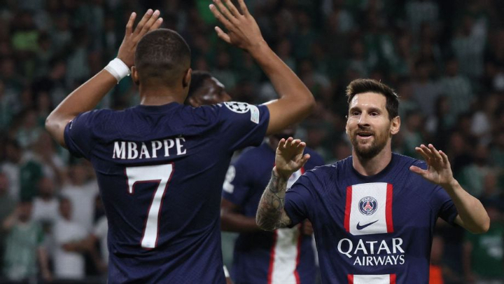 PSG is saved by Kylian Mbappe, Neymar, and Lionel Messi against Maccabi Haifa.