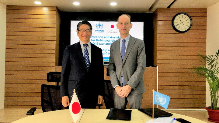 Japan provides to UNHCR $3.5 million for Rohingyas