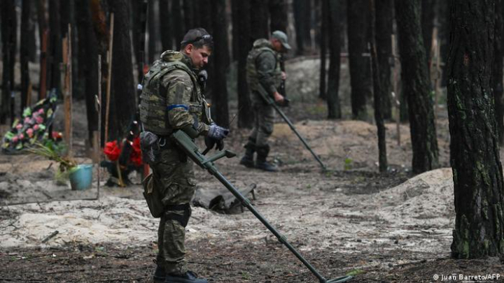 Russian mines in Ukraine: "There is a constant threat."
