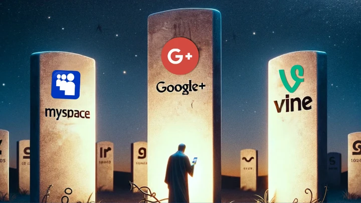 In the ever-evolving world of technology, some social media platforms can feel like shooting stars—bright, attention-grabbing, but fleeting. Illustration: DALL-E