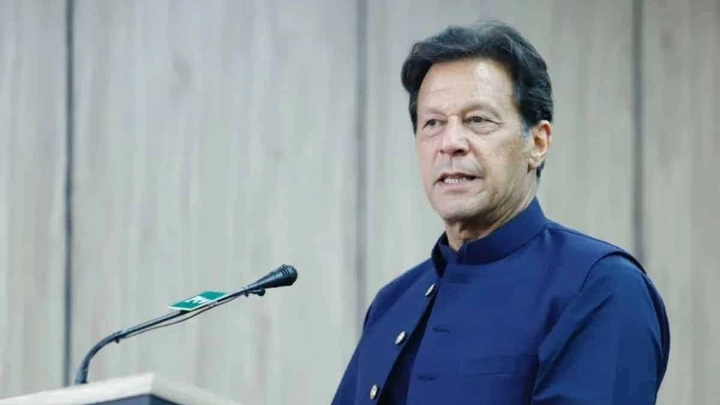 Former Pakistan Prime Minister Imran Khan