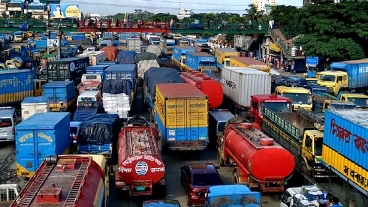Hundreds of vehicles and commuters got stuck for hours in a 25-kilometer long tailback on Dhaka-Chattogram highway.
