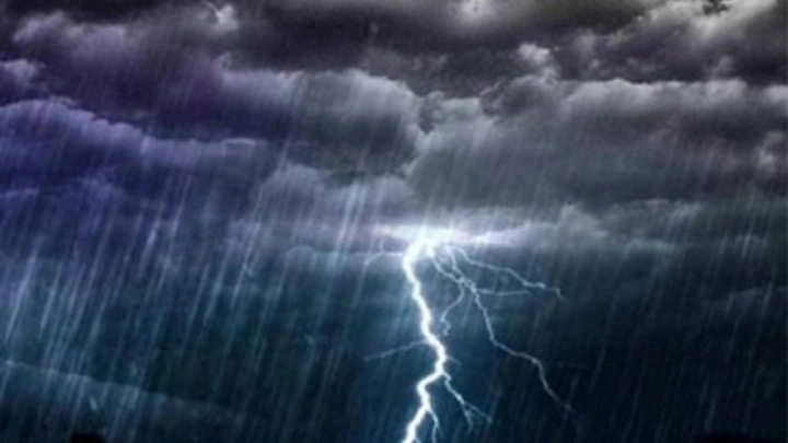 Rain or thundershowers accompanied by gusty wind likely