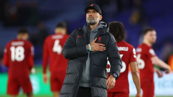 After their victory at Leicester, Klopp urged Liverpool to keep up the pressure.