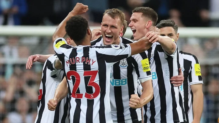 For the first time in 20 years, Newcastle will be playing in the Champions League.