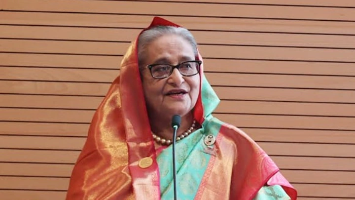 Prime Minister Sheikh Hasina inaugurates Chilahati Express