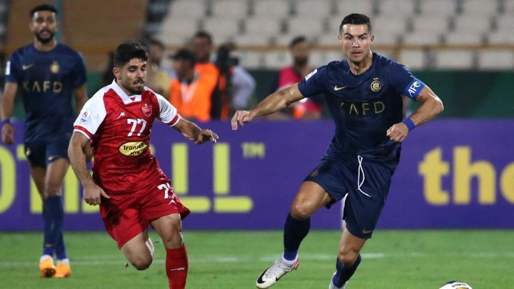 Ronaldo plays key role in Al Nasser's historic victory in Iran.