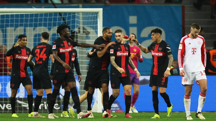 Leverkusen beat Bayern 3-0 to increase Bundesliga lead