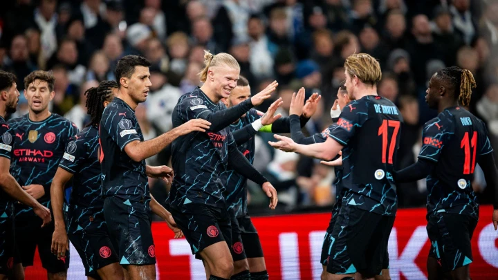 Guardiola praises "perfect" Manchester City after 3-1 win in Copenhagen