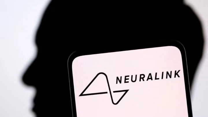 Neuralink logo and Elon Musk silhouette are seen in this illustration taken, December 19, 2022. REUTERS/Dado Ruvic/Illustration/File Photo Purchase Licensing Rights