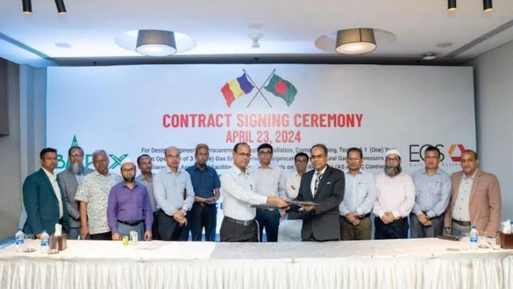 Agreement signed to procure wellhead compressors for Srikail gas field