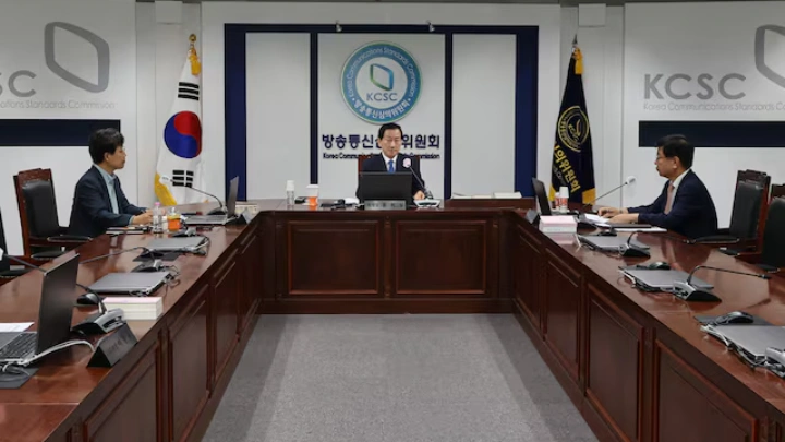 Explainer: Why South Korea is on high alert over deepfake sex crimes Chairperson of the Korea Communications Standards Commission (KCSC) Ryu Hee-Lim presides over an urgent meeting on digital sex crimes after media reported that sexually explicit deepfake images and videos of South Korean women were often found in Telegram chatrooms, in Seoul, South Korea, August 28, 2024. Yonhap/via REUTERS/File Photo